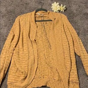 Roxy Crochet Yellow Cardigan